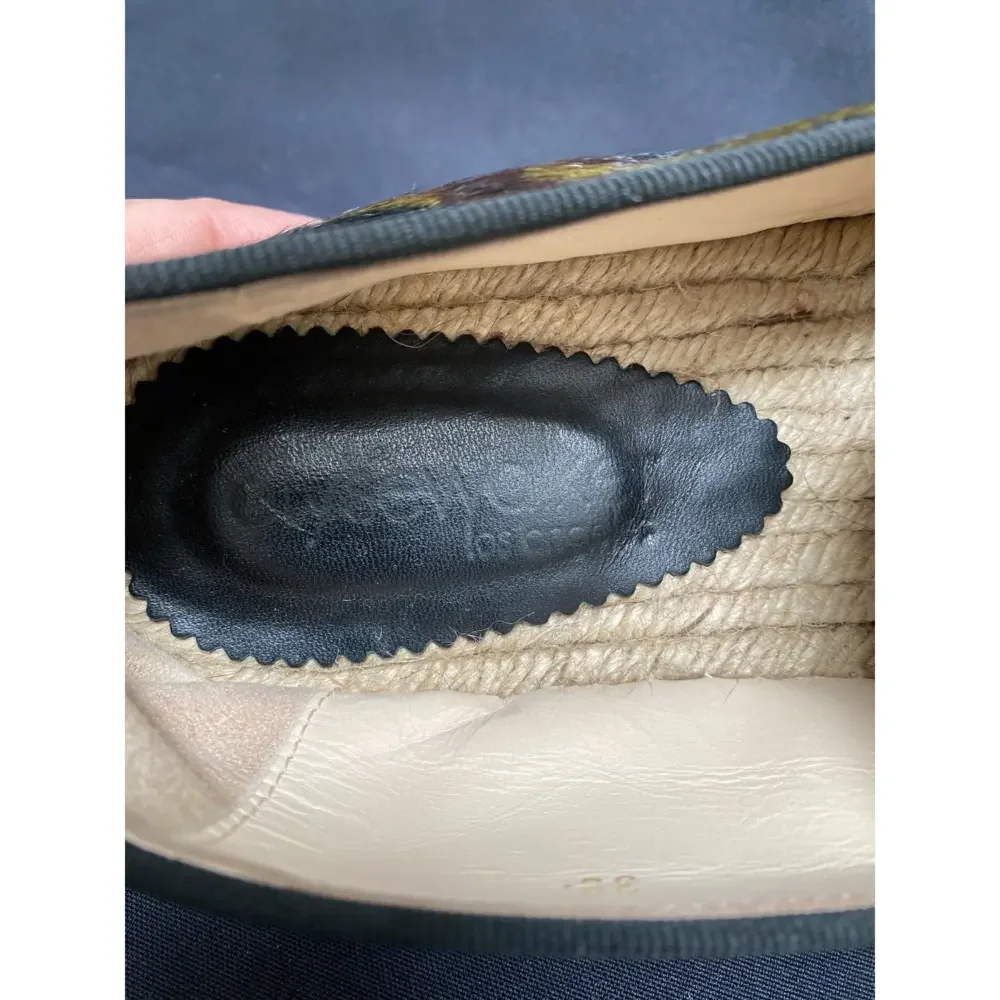 elysewalker Los Angeles Calf Hair Espadrilles in Camouflage sz 39‎